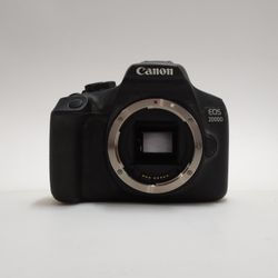 Canon EOS 2000D 24.1MP Digital SLR DSLR Camera