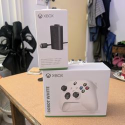 Xbox Wireless Controller, power banks, wireless chargers, dog crate
