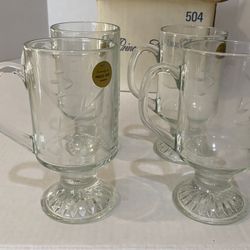 New Princess House Mugs Set Of 4