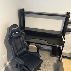 Gaming Desk With Chair 