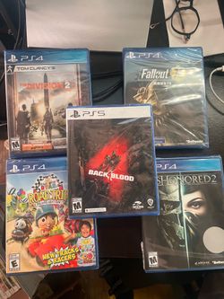 NEW PS4 and PS5 Bundle of 5 Games