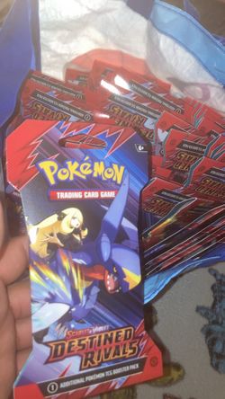 Pokémon Destined Rivals Booster Packs Lot