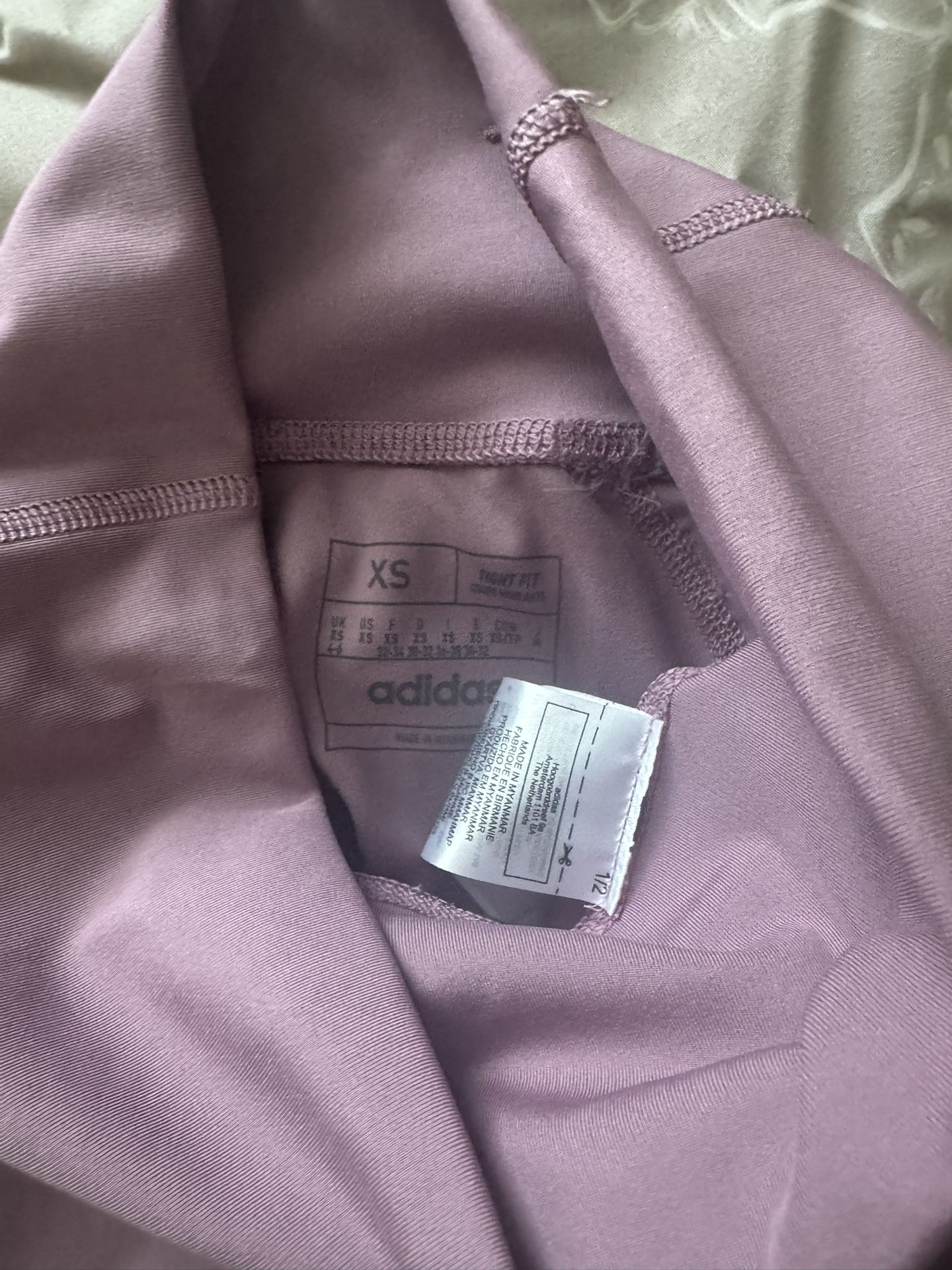 Pink adidas leggings