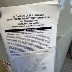 Boiler Works Fine Brand New 800 $Or Best Offer Read Details