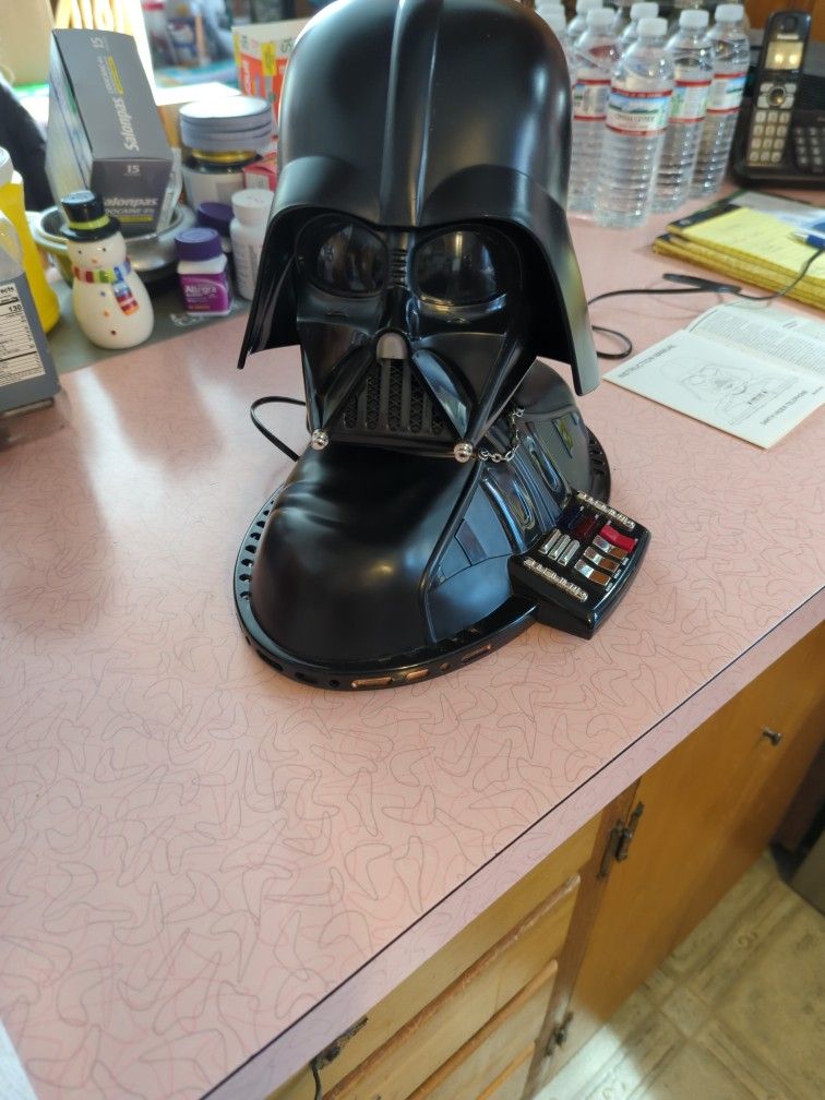 Vintage New Star Wars Darth Vader Telephone