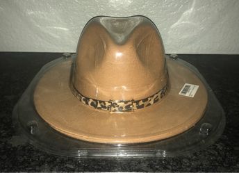 LEOPARD PRINT COWBOY UNISEX HAT. (make a offer)