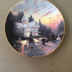 Thomas Kinkade Collector Plate