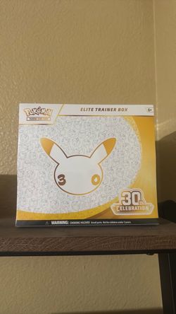 Pokémon 30th Anniversary ETB Sealed