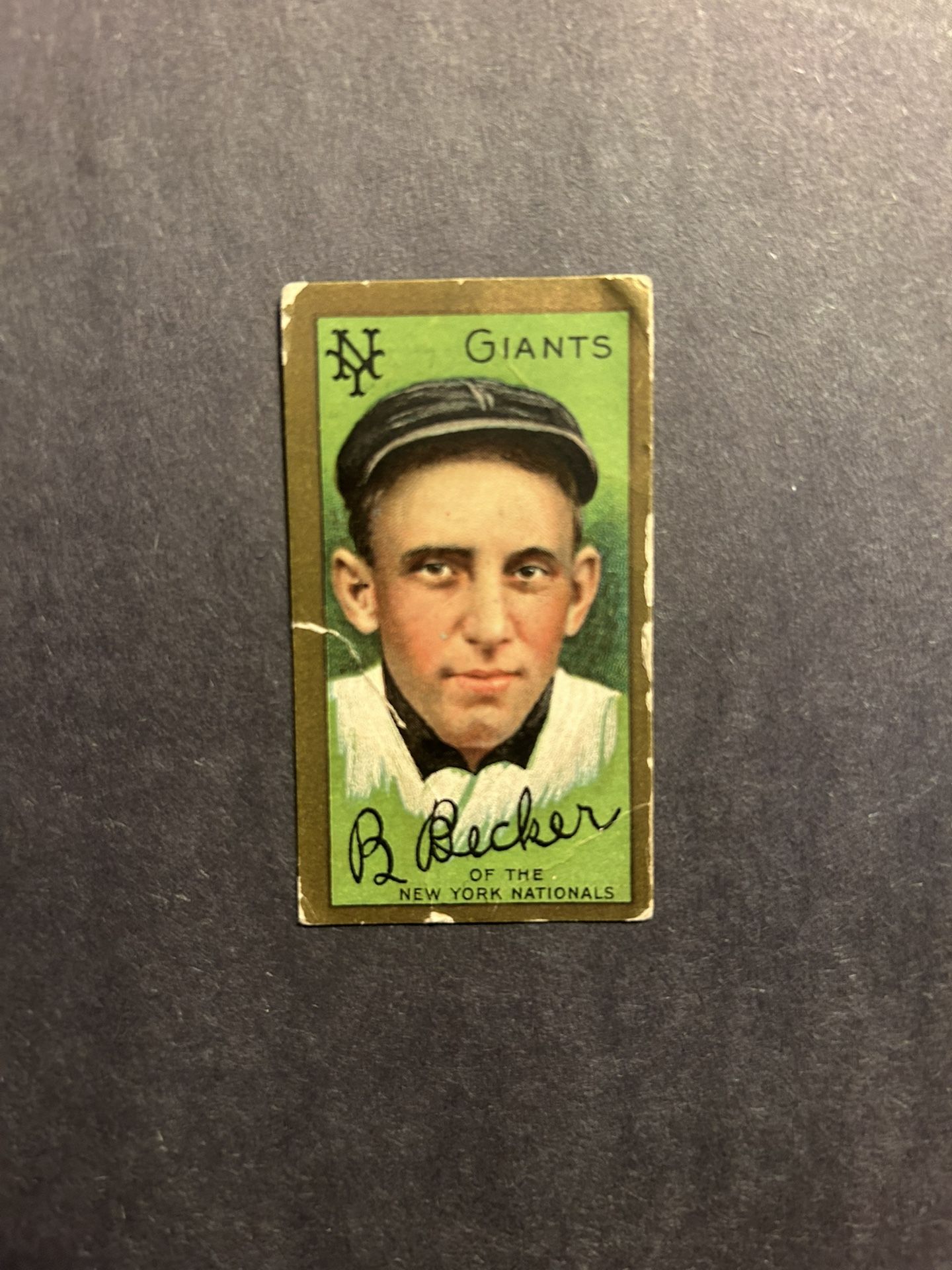 1911 T205 Gold Border #15 Beals Becker. Piedmont Back. Negotiable