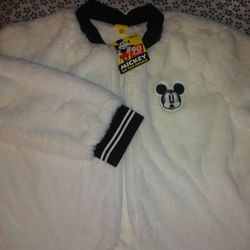Disney Mickey Mouse Faux Fur Jacket