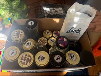 Large Assortment Of Dispensary Jars & Tubes - Over 2 Dozen Of Each Jars & Tubes - EMPTY