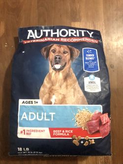 Dog Food 18 Lbs Bag 