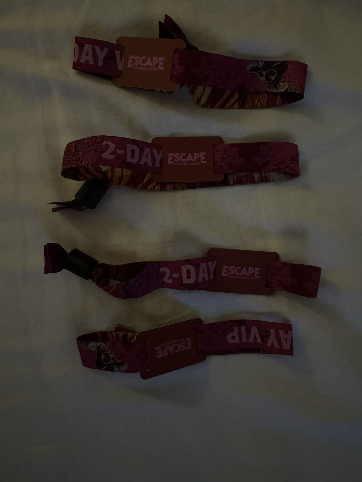 Escape Tickets (VIP Wristbands)