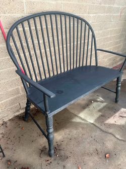 Cast iron bench