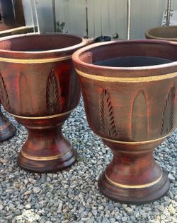 Large heavy duty Mexican planter $55 each or 2x$100