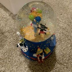 Disney Musical Birthday Water Globe Walt's 100th Birthday Limited Edition
