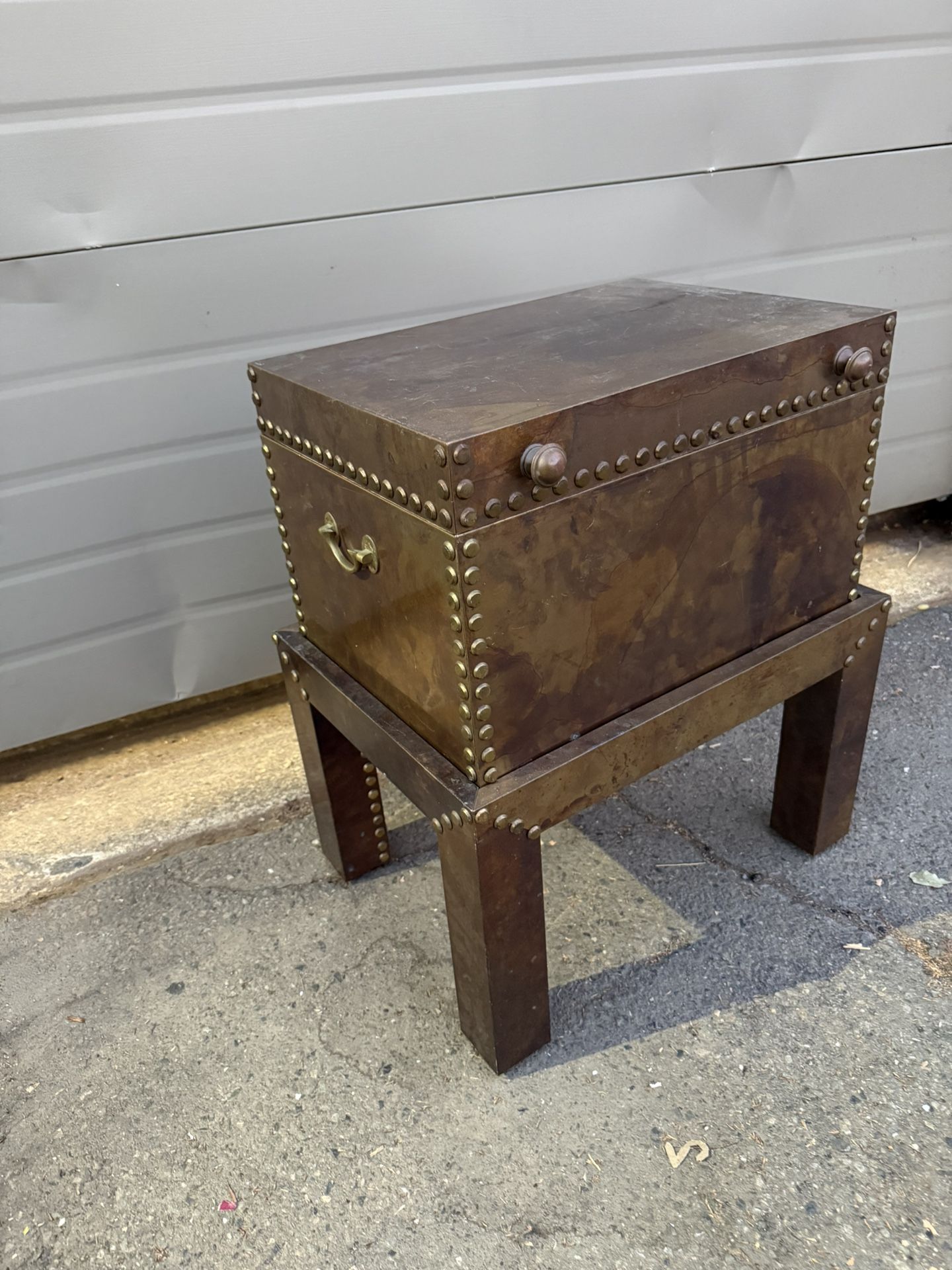 Rustic Style Wooden Chest/Table
