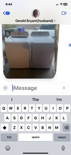 Samsung washer and dryer