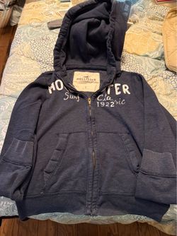 Hollister Surf Classic Zip-Up Hoodie Size Small
