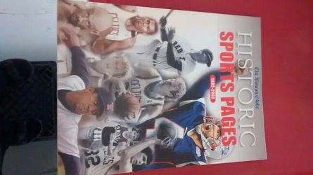 Historic new england sports team magazine