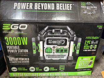 EGO Power+ Nexus 3000W Portable Power Station PST3042