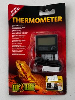 Exo Terra Digital Precision Thermometer w Remote Sensor