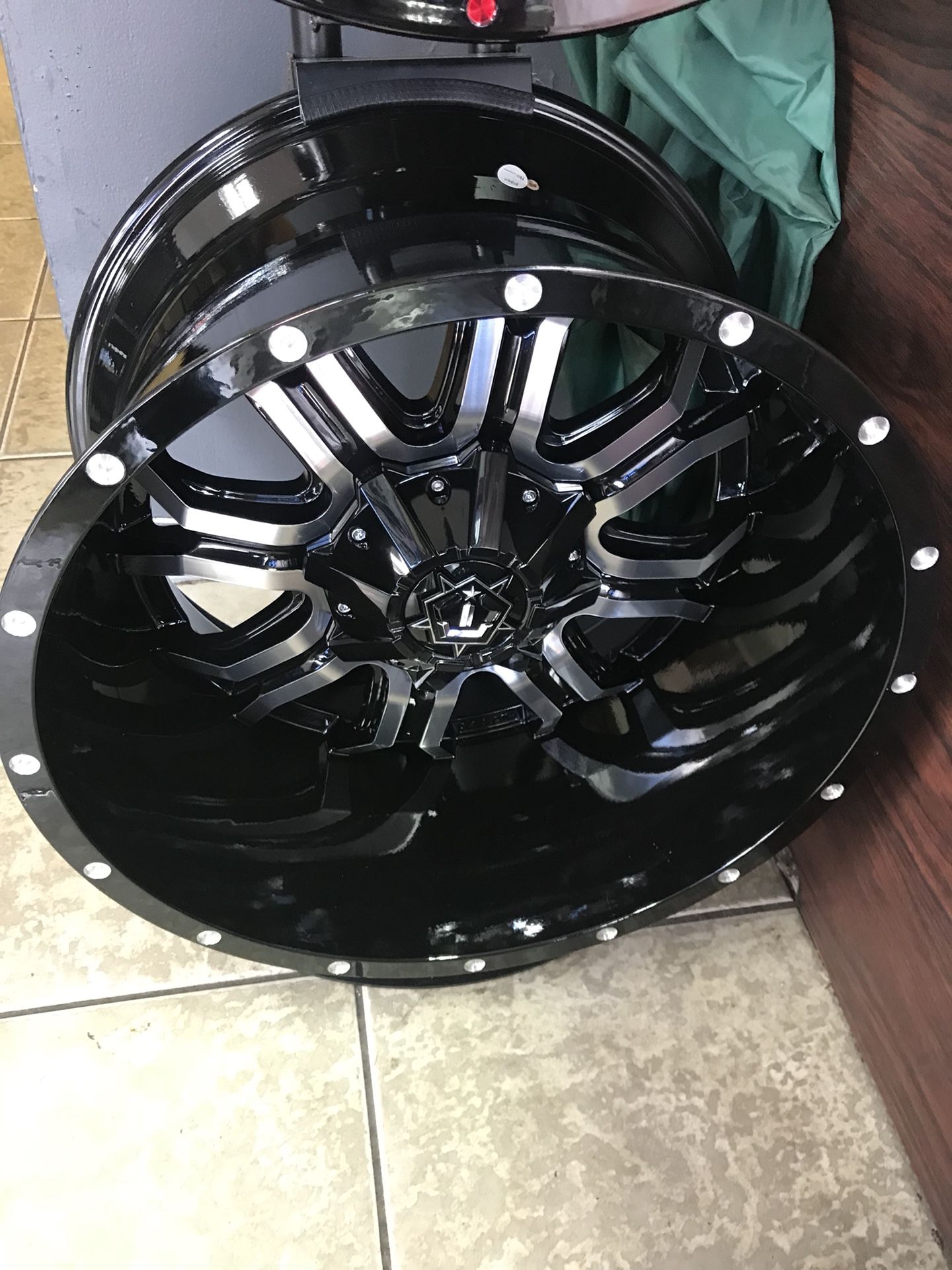 New wheels and tires mounted and balance and alignment free finance available zero Down π no credit needed π― days same cash π°