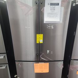 27 cu. ft. French Door Refrigerator in Fingerprint Resistant Stainless with Internal Dispenser, ENERGY STAR