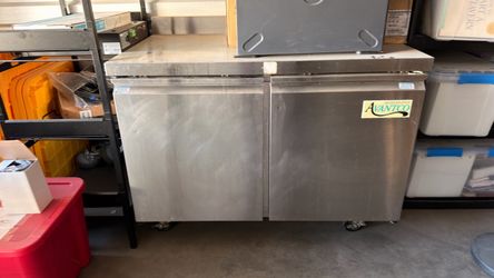 Avantco 48” Commercial Two-Door Worktop Freezer – As Is
