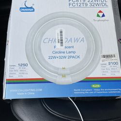 Round fluorescent bulbs