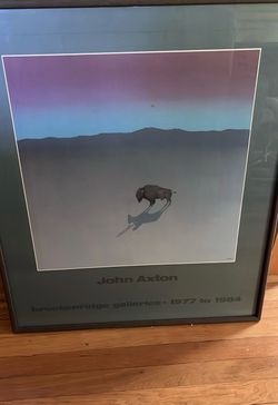John Axton Breckenridge Galleries 1(contact info removed) Framed Poster