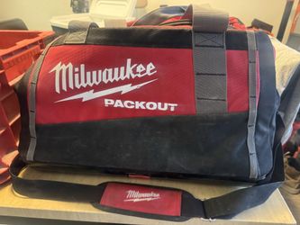 Milwaukee bag and box