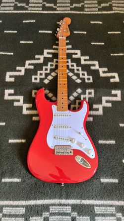 50’s Classic Vibe Strat Fiesta Red