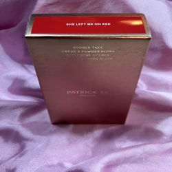 Patrick Ta SHE LEFT ME ON RED Double Take Blush Duo ( SEE DETAILS & PHOTOS )