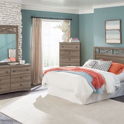 Barn Style Nice Bedroom Set 