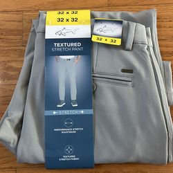 NWT Greg Norman men’s textured stretch pants size 32x32