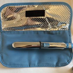 Mini Hair Straightener&Curler w/ Travel Case