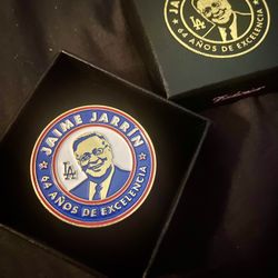Jaime Jarrin Los Angeles Dodgers Farewell Pin
