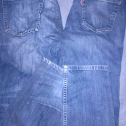 Mens Levis Jeans Bundle Size 33x34 34x32