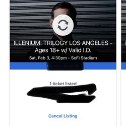 Illenium Trilogy Tickets 2/2/24 And 2/3/24
