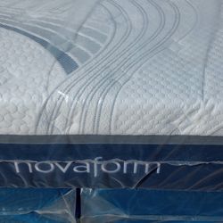 Brand New King Size Memory Foam Mattress Included Box Spring Free Delivery 