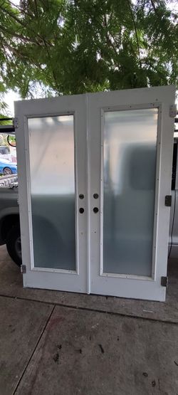 # puerta francesa impacto. 61 x80
