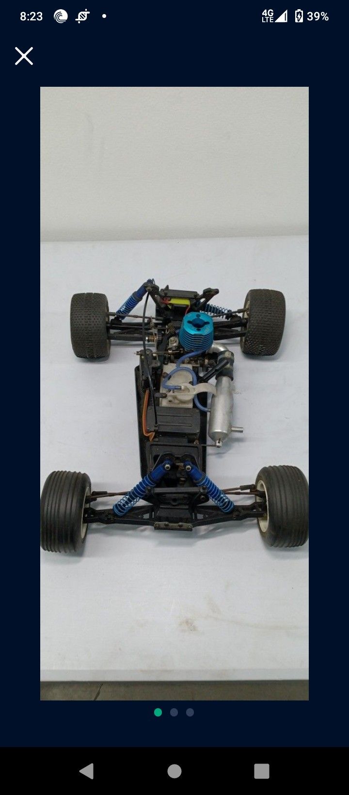 Xtm Nitro Rc Remote Control Nitro Gas Truck 1/10