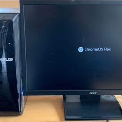 ASUS Essentio Desktop PC – Chrome OS Flex – Tested