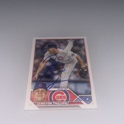 Jameson Tailion signed card