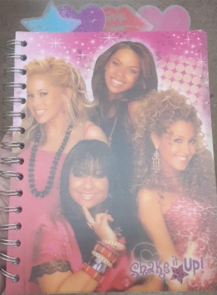 New The Cheetah Girls Tabbed Journal Book