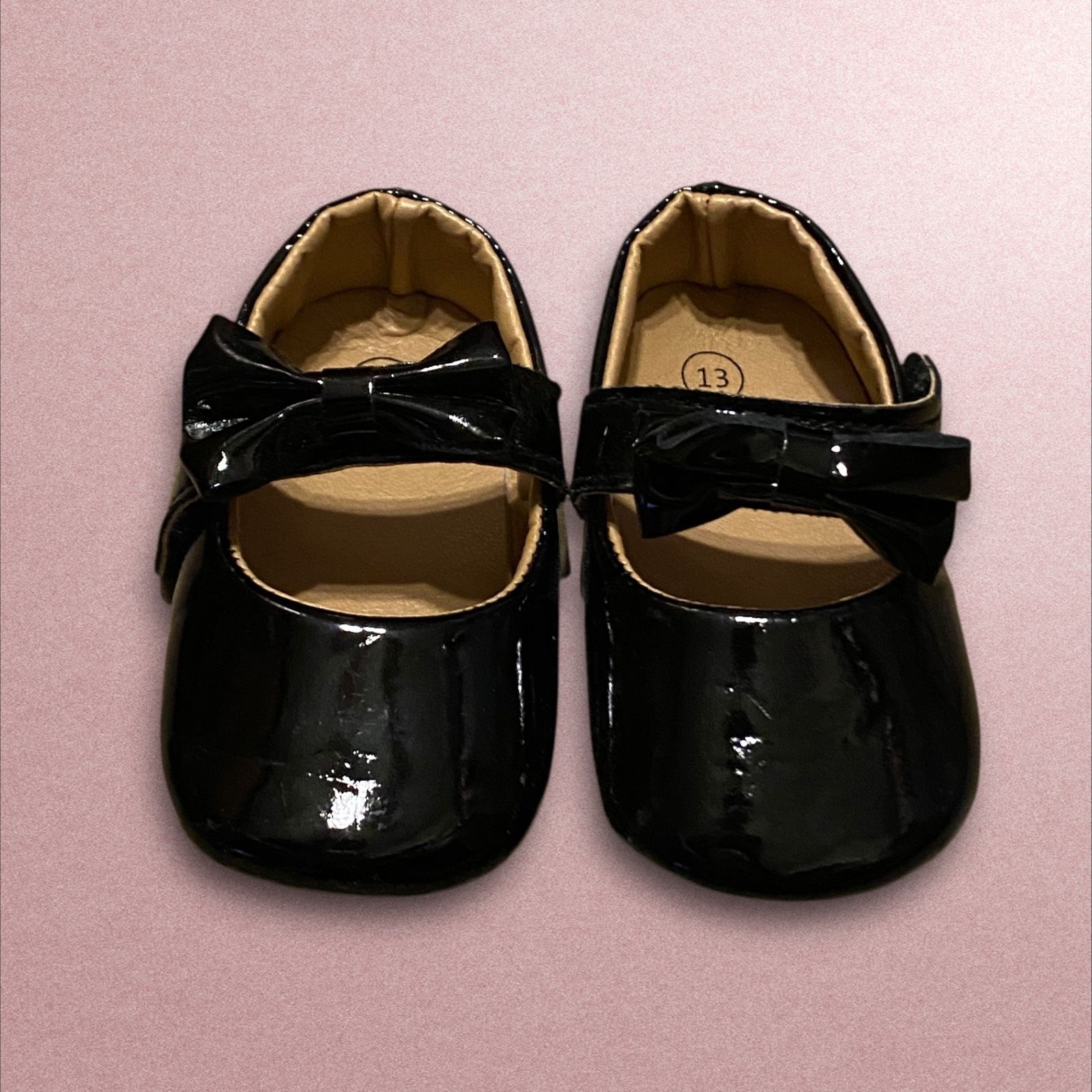 Mary Jane Flats With Bow Tie Strap Non-Slip