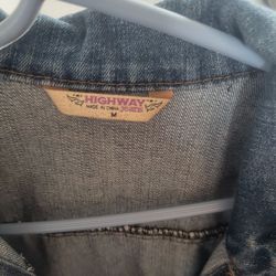 Chamarra de mesclilla  talla M de mujer