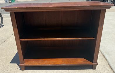 Espresso Wood bookshelf