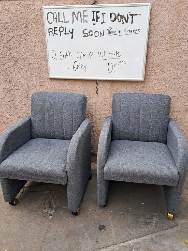 Office Chairs Set Of 2 $80